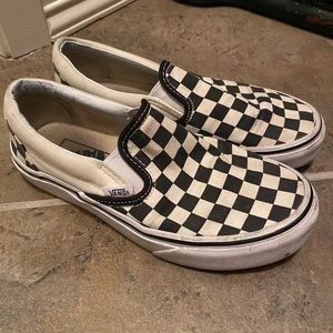 Checkered Vans
